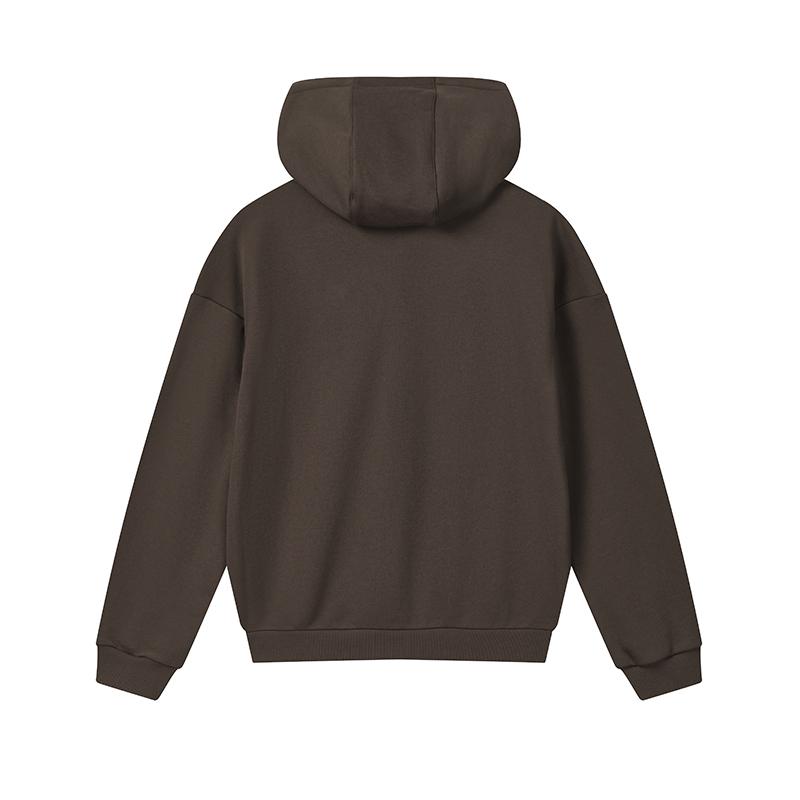 Fila Heritage Classic Minimalist Comfortable Casual Hoodie Women Hoodies Rust-Brown F11W618219FBN