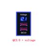 USB Charger Car Interface Socket Double connector  Double QC3.0  Voltage display For Toyota Corolla Camry Universal