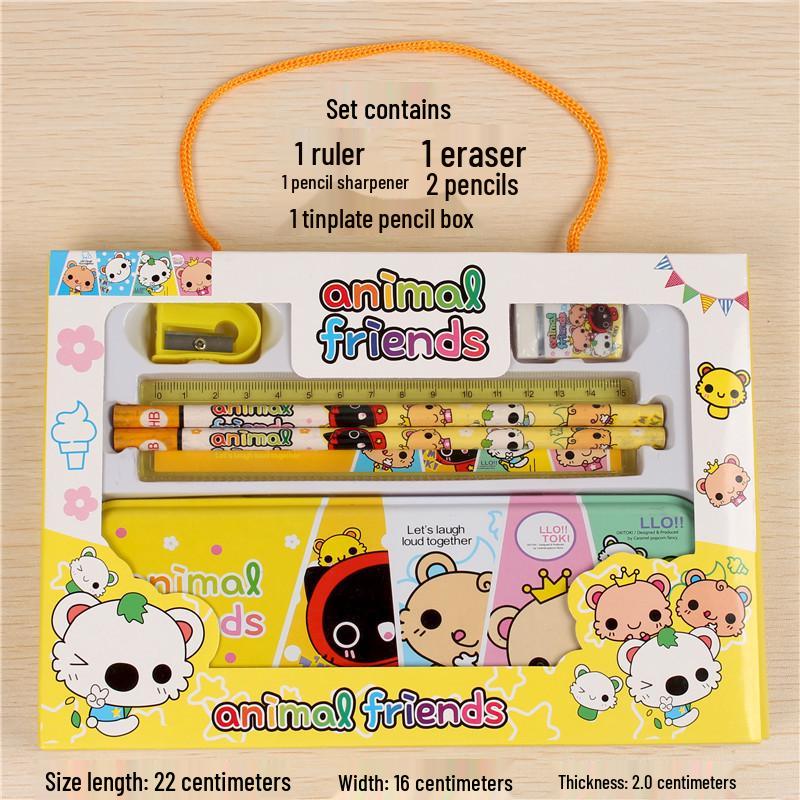 Geschenkset Schreibwaren für Kinder: Geburtstags- und Weihnachtsgeschenk für Jungen und Mädchen