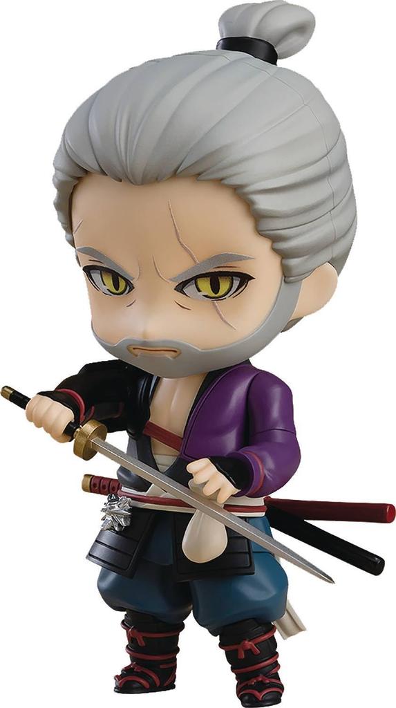 Nendoroid Witcher Ronin Geralt Ronin Plastic Painted Movable Figure G12769 Ver. Non-scale