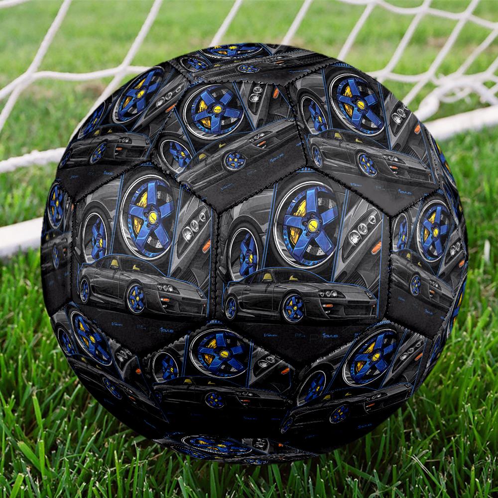 Racing Theme Size 5 Soccer Ball, Suitable for Both Indoor and Outdoor Matches, a Gift Suitable for Everyone.