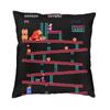 Digital Donkey Kong Cushion Cover 40x40 Cm Arcade Game Collage Soft Nordic Throw Pillow Case for Sofa Car Fashion Pillowcase