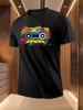 Retro Cassette Tape Graphic - Lightweight Breathable Summer Tee with Vintage '80s Inspired Design T-shirt