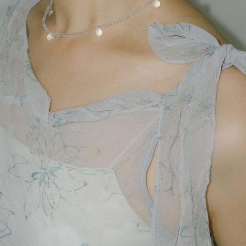 Oat Archive Clear Dew Necklace