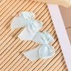 100Pcs Butterfly Bow Small Flowers Handmade Ribbon Bows Hair Accessories for DIY Crafts Gift Decor Sky Blue Ribbon Bows
