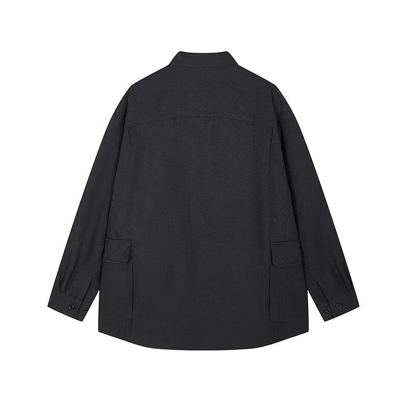 CROQUIS Men's H-Lapel Loose Long-Sleeve Jacket