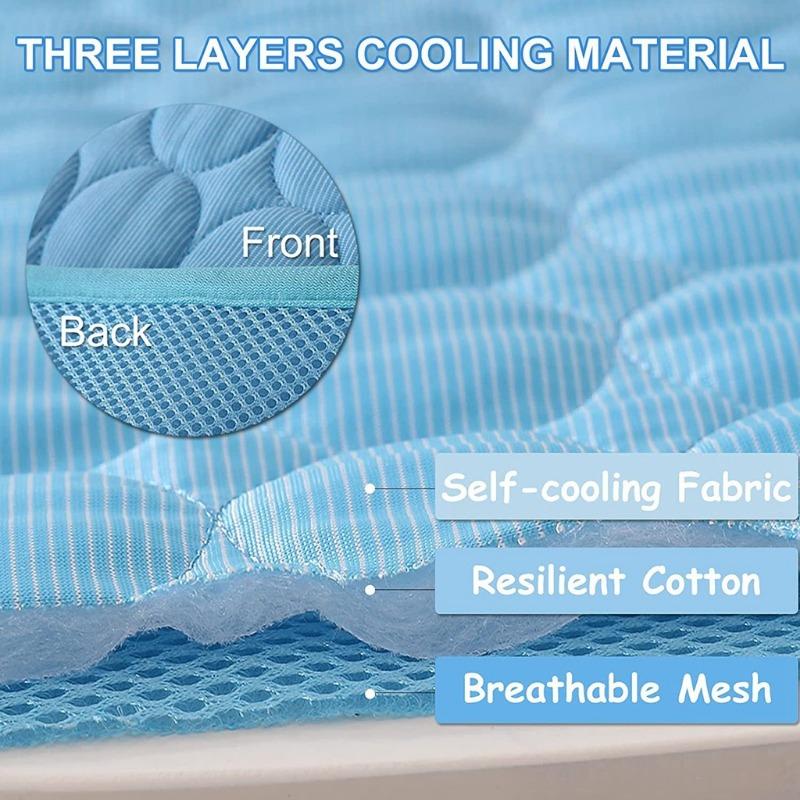 Pet Ice Mat Kennel Dog Mat Pet Ice Silk Mat Cat Cooling Mat Washable Dog Cooling Mat Cooling Mat Blanket