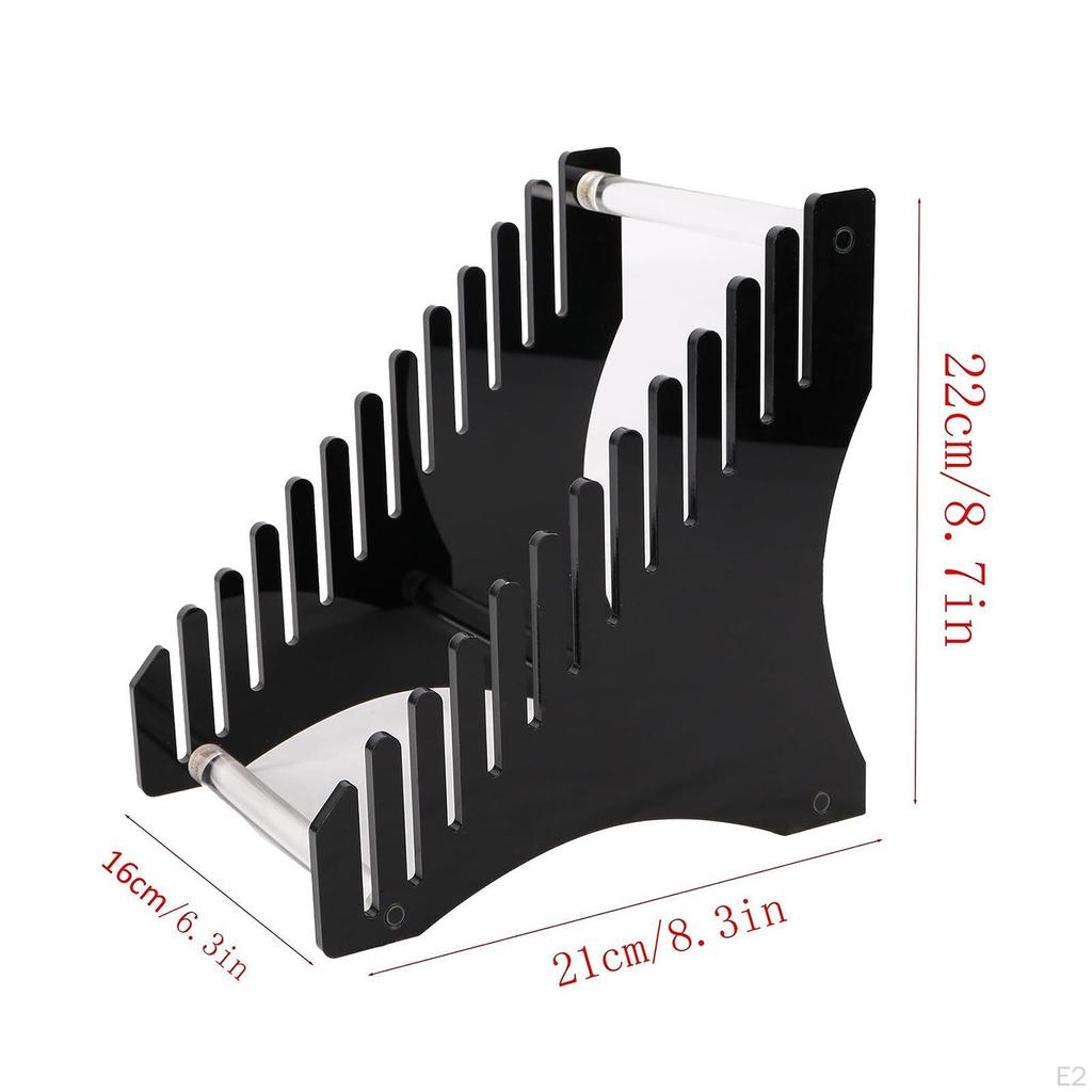 Modern Acrylic Record Holder for Vinyl Records - Stylish and Sturdy Organizer Music Lovers