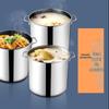 Rudolf Commercial Stainless Steel Stockpot with Lid