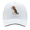 Beagle Pixel Dog Art Hip Hop Hat Fashion Outdoor Sports Sandwich Baseball Cap