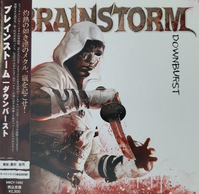 CD BRAINSTORM - Downburst MBCY1092 Metal Blade Rec 2008 Japan Rock Used