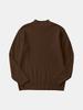 IKALOOK Solid Half-Neck Ribbed Knit Dnit101