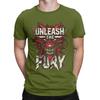 Blood Wolf Unleash The Fury Funny 100 Cotton Tshirt Dont Wake The Beast Tees Tops For Unisex