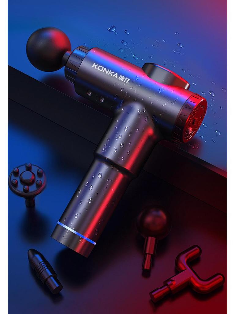 Mini Fascia Gun Smart Muscle Massager with Variable Speed Vibration for Relaxation and Sports Recovery.