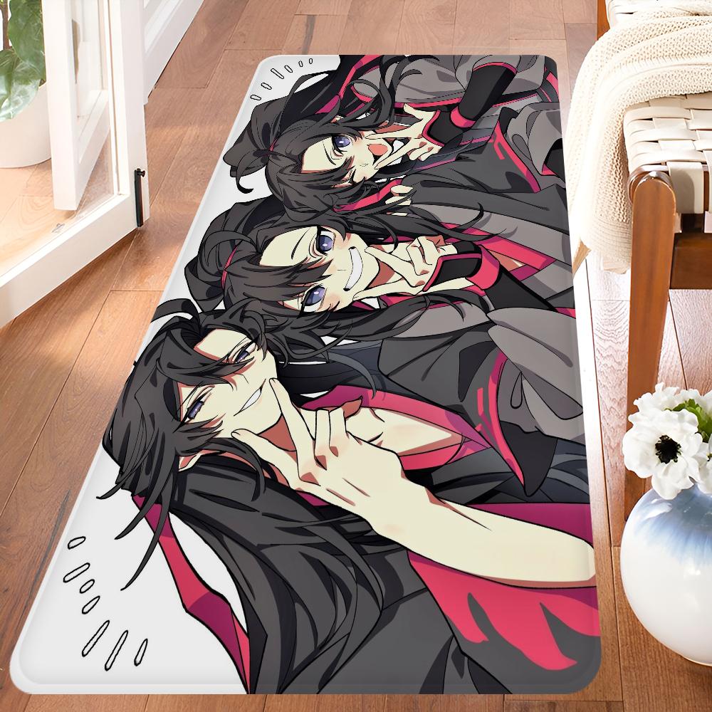 Mo Dao Zu Shi MDZS Anime Floor Mat Cheaper Anti-slip Modern Living Room Balcony Printed Bedside Mats