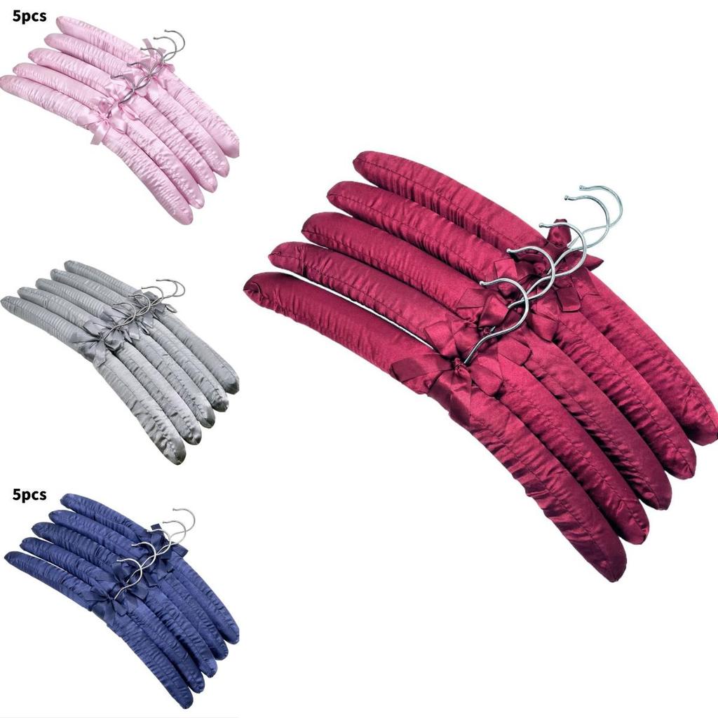 Modern Soft Fabric Hanger With Shoulder Design For Garment Storage And Display