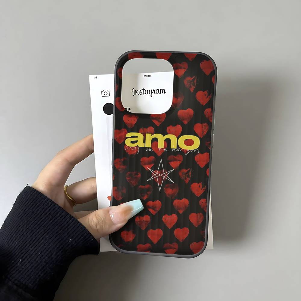 B-Bring M-Me The B-BMTH H-Horizon Phone Case For IPhone 17 16 15 14 13 12 11 Pro Max Plus Corrugated Bumper Back Cover Shell