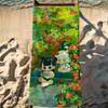 Cartoon the L-Legend of H-Hei Kawaii Cat Towel Sports Quick Dry Travel Camping Gear Sandproof Soft Light Large Beach Towel