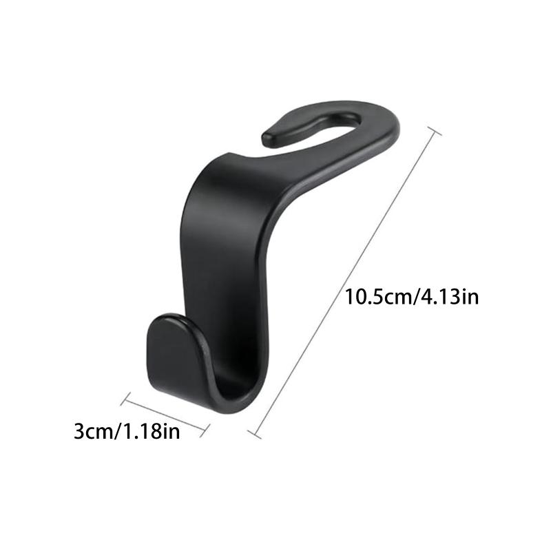 1/5 Pcs Hooks For Bags Car Clips Auto Fastener Hangers Car Storage Front Seat Headrest Organizer Holder Interior Accessories