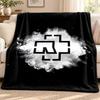 Rammstein Decke Flanelldecke Weiche Gemütliche Plüschdecke für Sofa Bett Leichte Heimdekoration Outdoor Camping