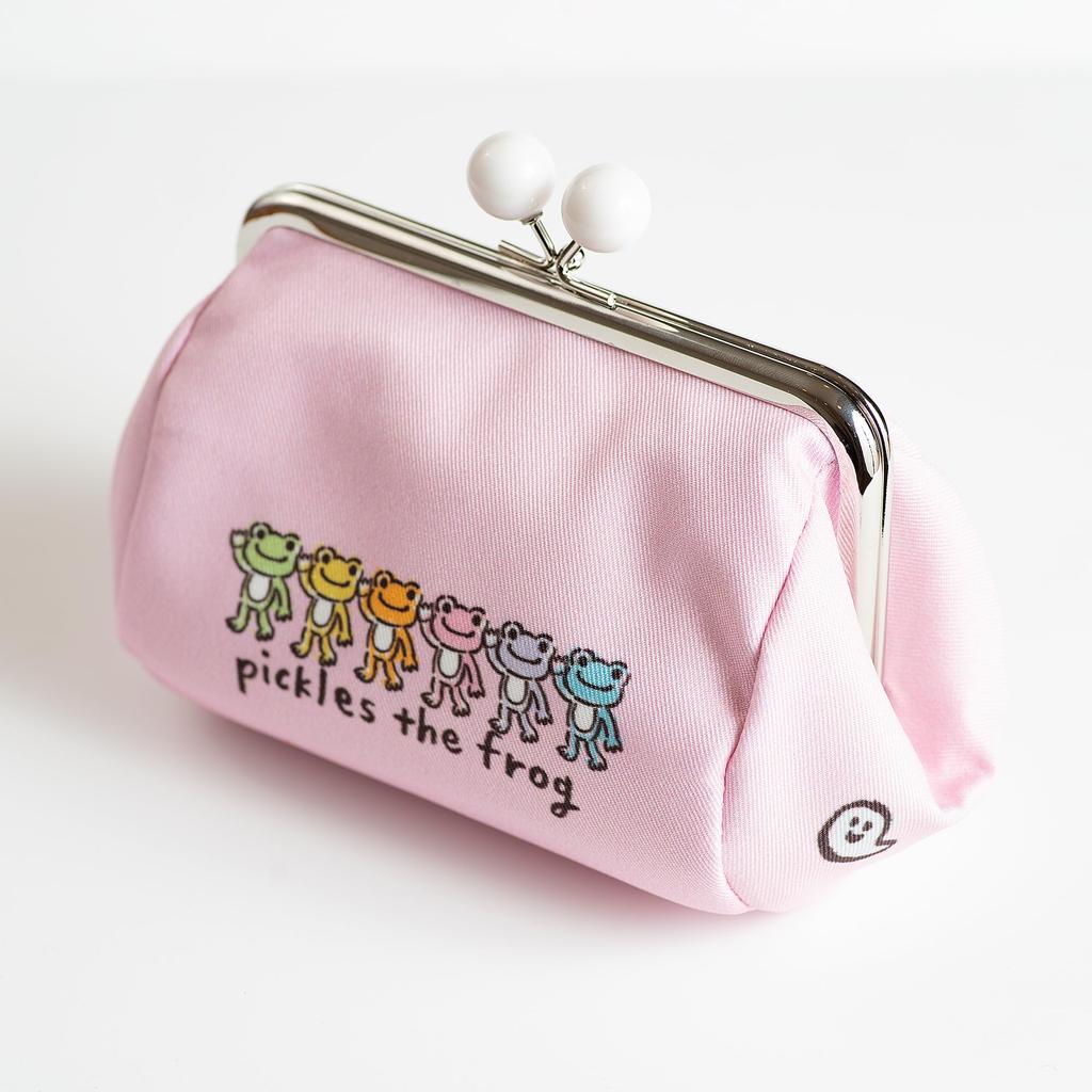 Pickles the Frog Tawara Pouch (Crayon Touch)