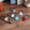 Korean Style Autumn/Winter Elegant Milk Tea Hair Tie - Traceless Acetate Rubber Band Ponytail Holder