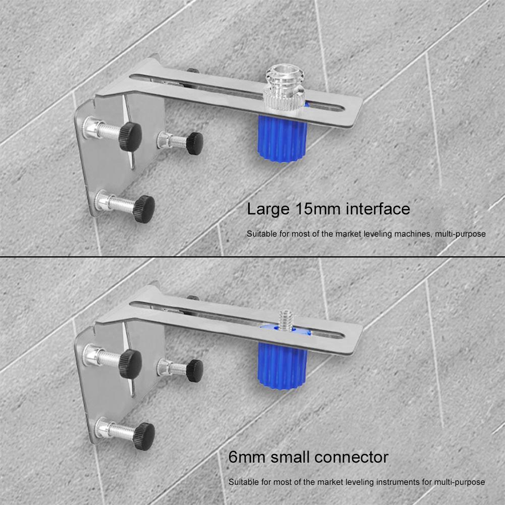 Level Support Adjustable Wall Mount Stand Positioning Rack Thickened Stainless Steel Level Wall Mount Bracket