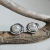 Silver Earrings with Natural Pearls (2192688)