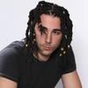 50PCS Gold & Silver Dreadlock Hair Extension Rings Set - Hollow Hair Accessories