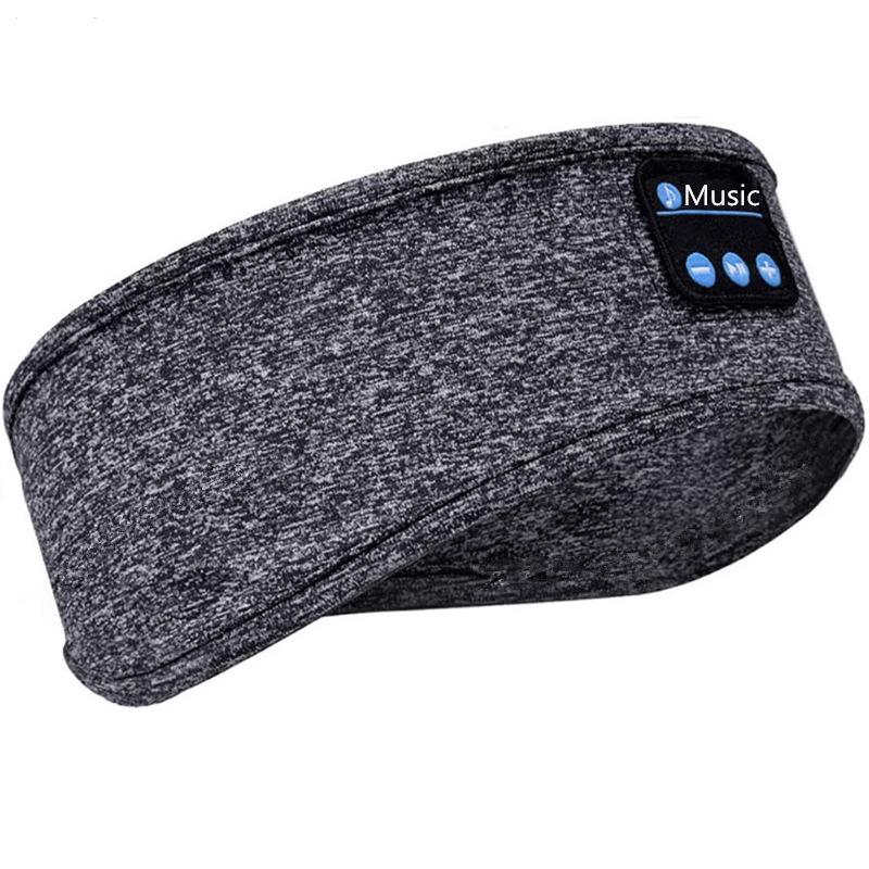 Bluetooth 5.0 Wireless Music Sports Headscarf - Sweat-Absorbing Headband for Running