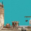 Soft Dots Wallpaper, Turquoise for Living Room and Bedroom 50x1000