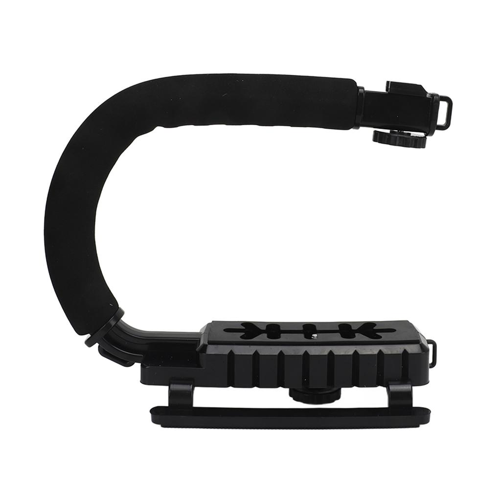 Video Action Stabilizing Handle ABS U Type Camcorder Handheld Stabilizer for Camera Camcorder