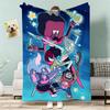 Steven Universe Retro Kraft Throw Lightweight G Flannel Blanket Soft Skinfriendly for Summer Cooling