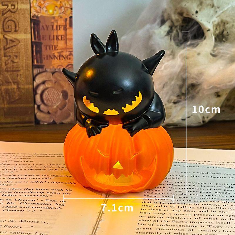 Halloween Pumpkin Night Light - Spooky Home Decor, Kids' Toy for Bedroom Atmosphere