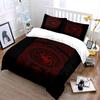 Red dragon emblem design. Bedding sets Duvet cover sets Duvet covers Pillowcases(1 * Duvet Cover 2 * Pillowcases, without duvet insert)