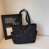 Women's Large Capacity Commuter Tote Bag Student Class Shoulder Bag