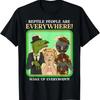 Reptiloid Conspiracy Theorist Gifts - Lizard People T-Shirt