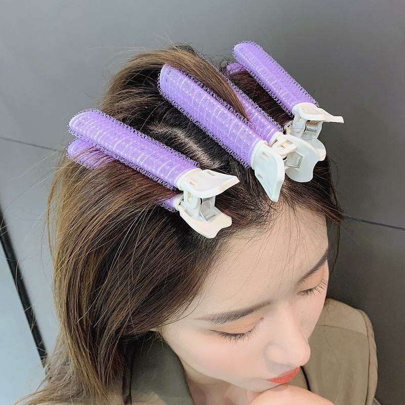 2 Pezzi Frangia Radice dei Capelli Capelli Folti Fermagli per Capelli Pigri Styling Capelli in Alto Arricciacapelli Portatile Fermagli per Capelli Coreani Rulli per Capelli