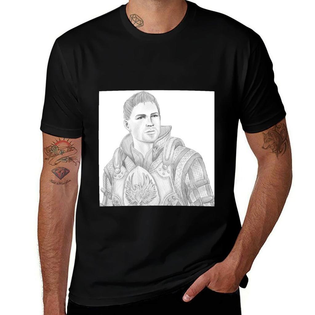 Alistair Theirin Commissioned TShirt Casual All Match Short Sleeve TShirt
