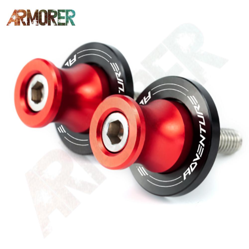 Motorcycle Swingarm Spools 10MM Stand Screws Aluminum Accessories For KTM 1050 1090 1190 ADVENTURE 1290 SUPER ADVENTURE