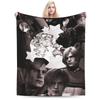Leon Kennedy Resident Evil Blanket Cozy Soft Throw Blanket for Bed x Inch Multiple Sizes Quilt