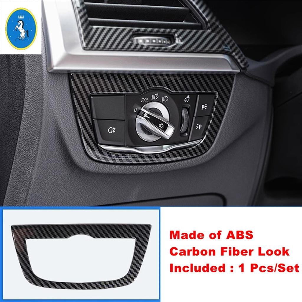 ABS Auto Window Lift / Head Light / Read Lamp / Dashboard Decor Frame Cover Trim Accessories Interior For BMW X3 G01 2018 - 2024