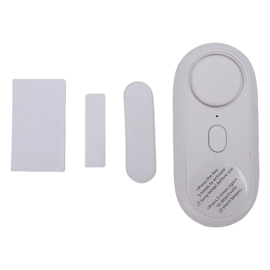 Door Window Alarm Sensor Anti Theft 120dB Loud Glass Break Alarm Window Vibration Alarm for Home Security
