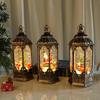 Rotating Christmas Music Lantern with Hotel Lighting and Oil Lamp Design
