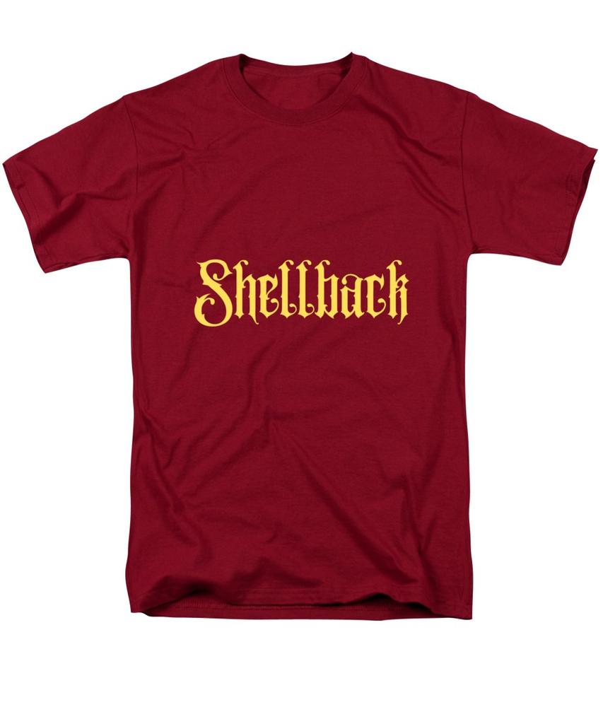 Buy Men Premium Cotton Crusty Shellback Proud Print Tees Funny Harajuku ...