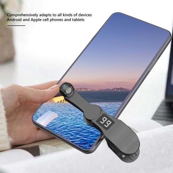 Digital Auto Screen Clicker USB Phone Tapper LED Display 180 Degrees Rotation Smart