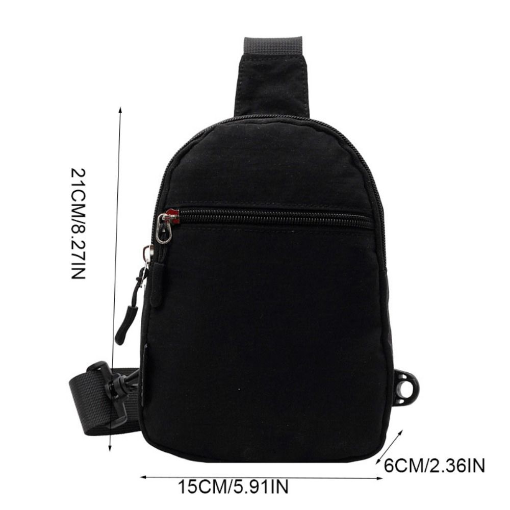 Large Capacity Crossbody Phone Pouch Multifunctional Sports Fanny Pack Fashion Chest Bag  Travel