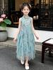 2026 Stylish Girls' Summer Retro Princess Suspender Dress