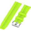 Universal Silicone Strap 22mm, Green
