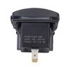 5V 3.1A Dual USB Car Motorcycle Charger Socket Adapter Power Outlet